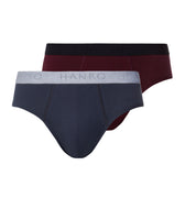 Cotton Essentials Briefs 2-Pack | Barolo / Ombre Blue 73075-3047